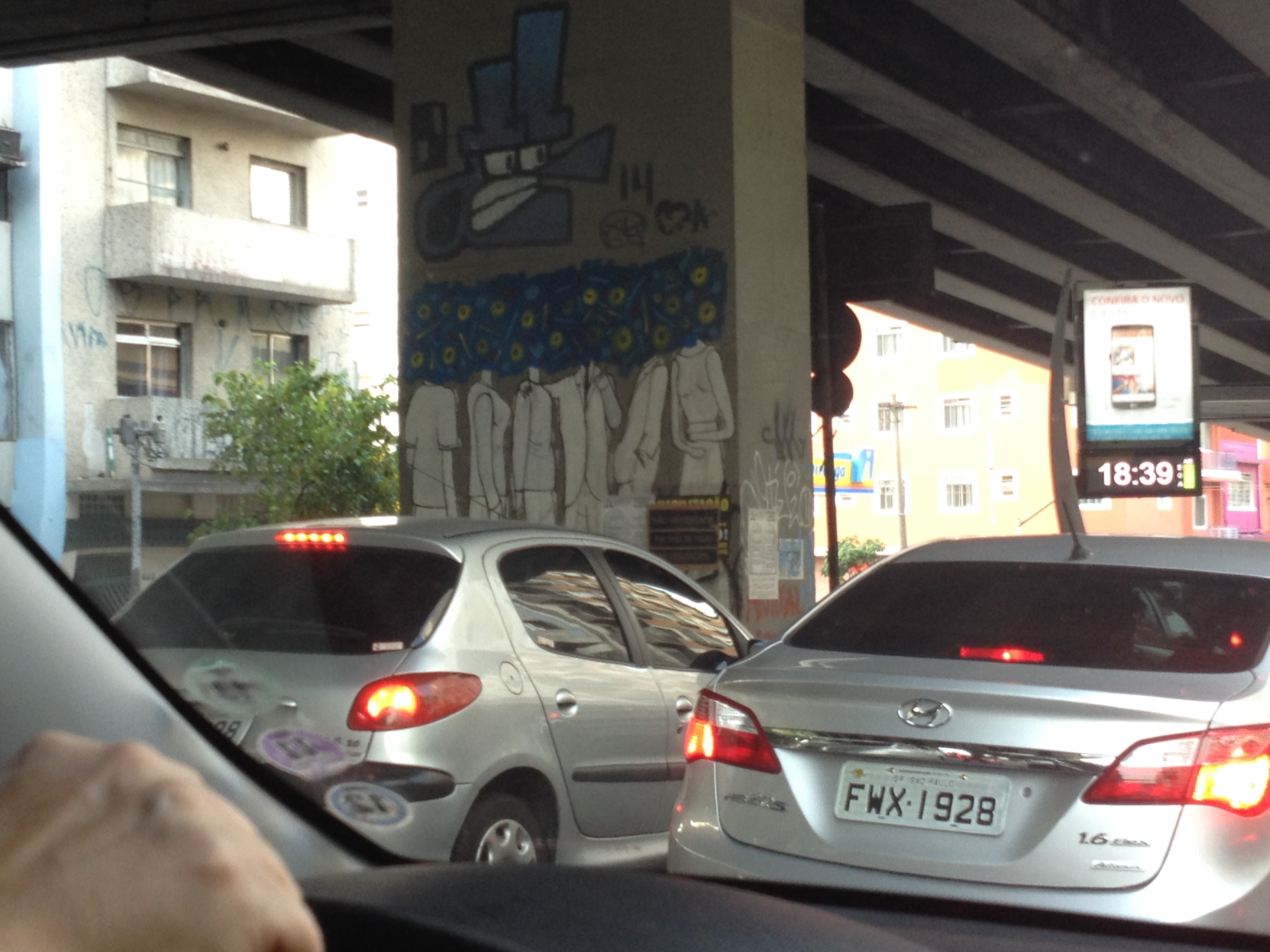 art under bridge