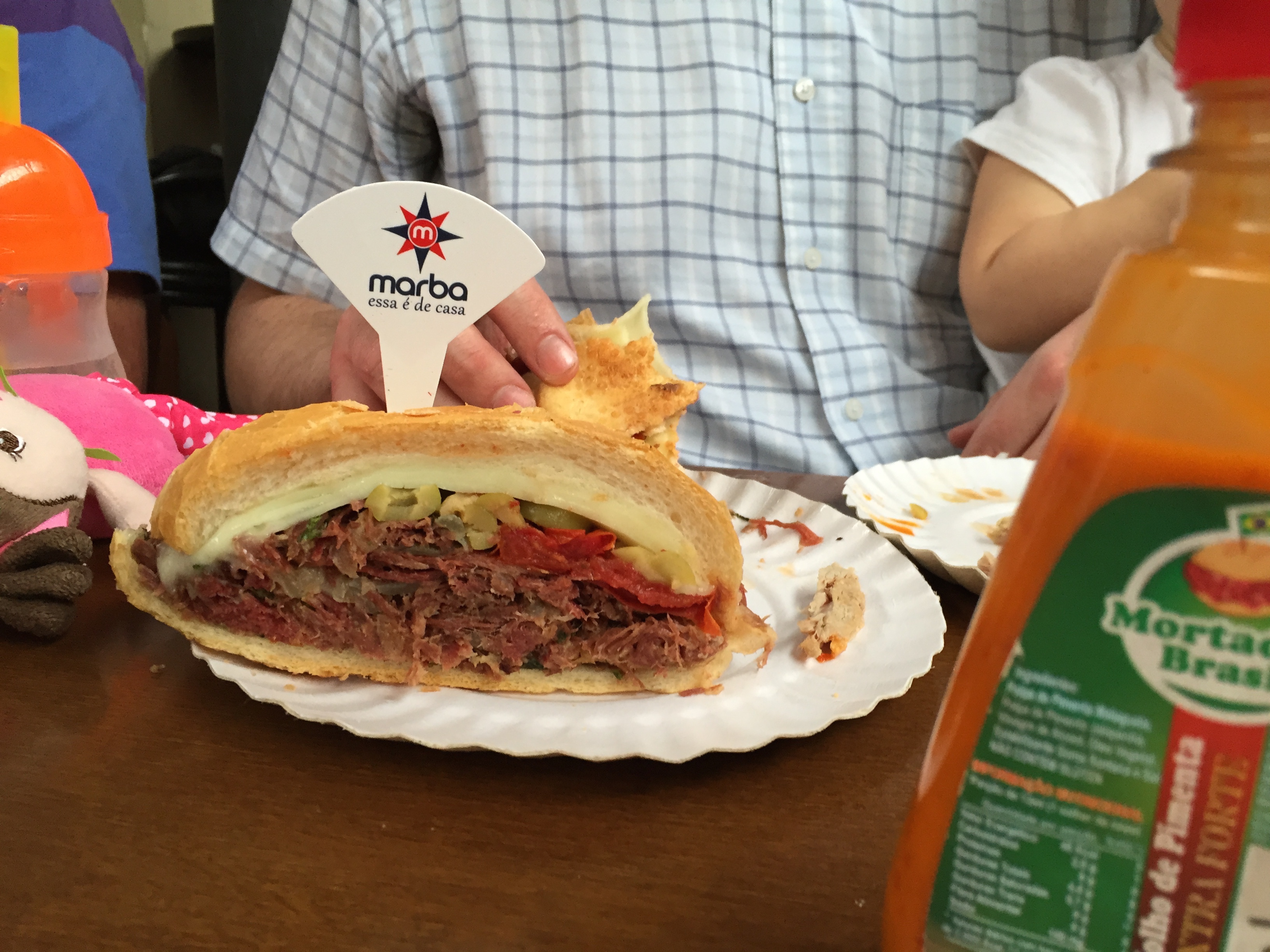 the sandwich